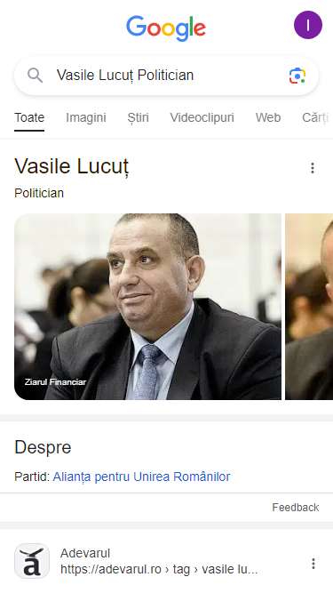 vasile lucut aur